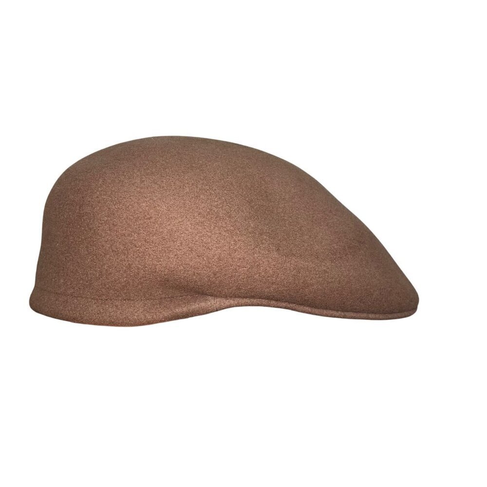 Country Gentleman Vintage Mens Cap Size Large Tan Newsboy Wool